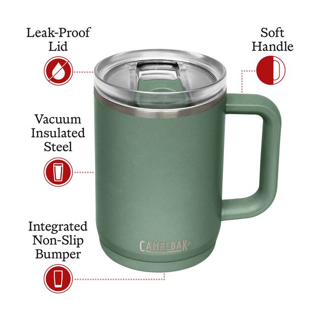 Thrive™ 16 oz Mug, Insulated Stainless Steel