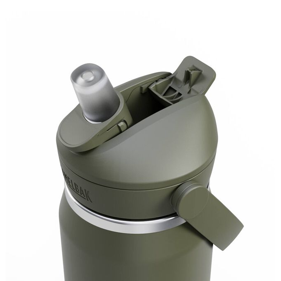 Thrive™ Flip Straw 25oz Bottle, Insulated Stainless Steel
