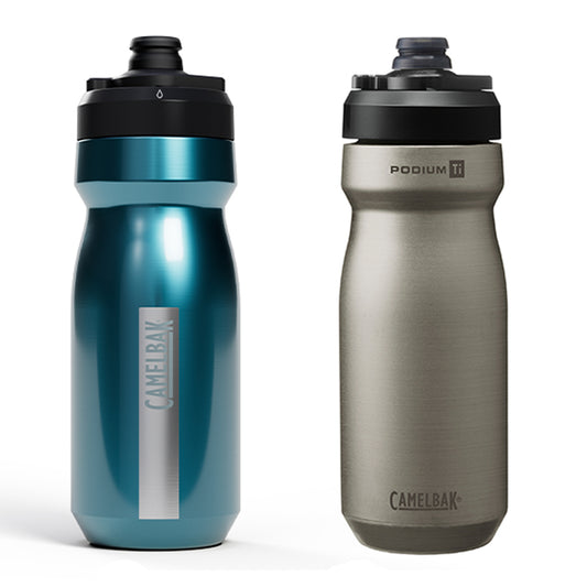 Podium® Titanium 18oz Bike Bottle
