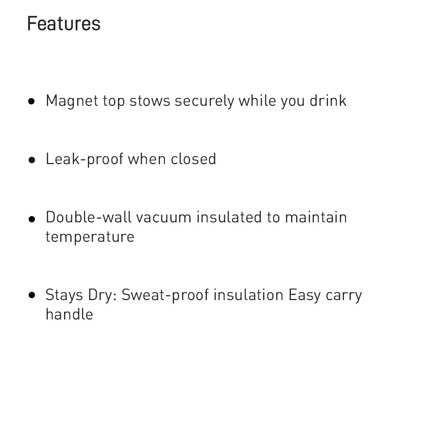 Chute Mag 32oz Bottle, Vacuum Insulated Stainless Steel
