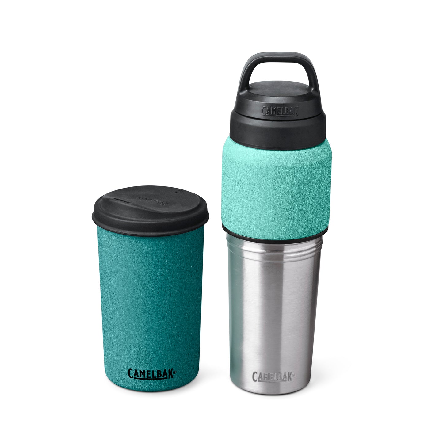 MultiBev 22 oz Bottle / 16 oz Cup, Insulated Stainless Steel