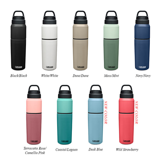 MultiBev 22 oz Bottle / 16 oz Cup, Insulated Stainless Steel