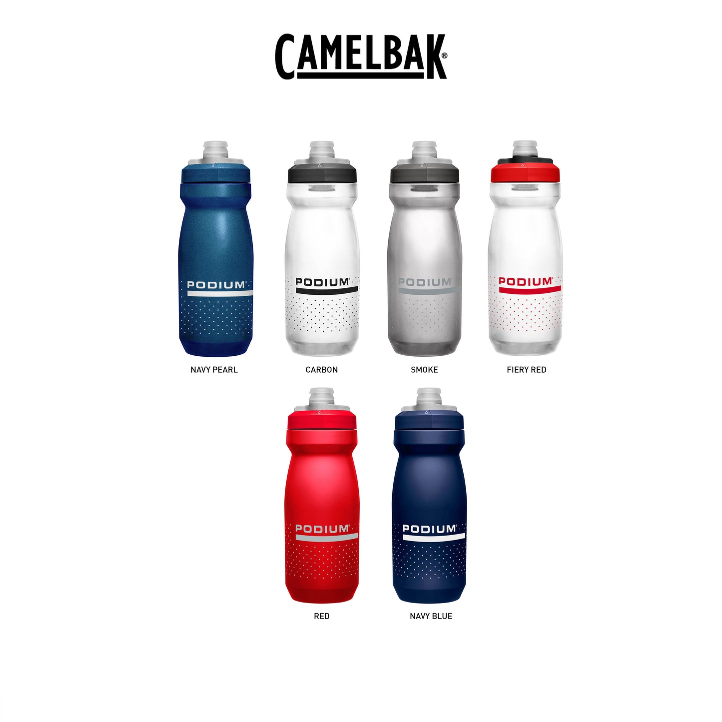 Podium 21oz Bike Bottle, Non Insulated