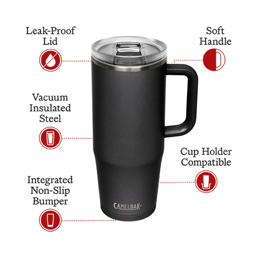 Thrive™ 32 oz Mug, Insulated Stainless Steel
