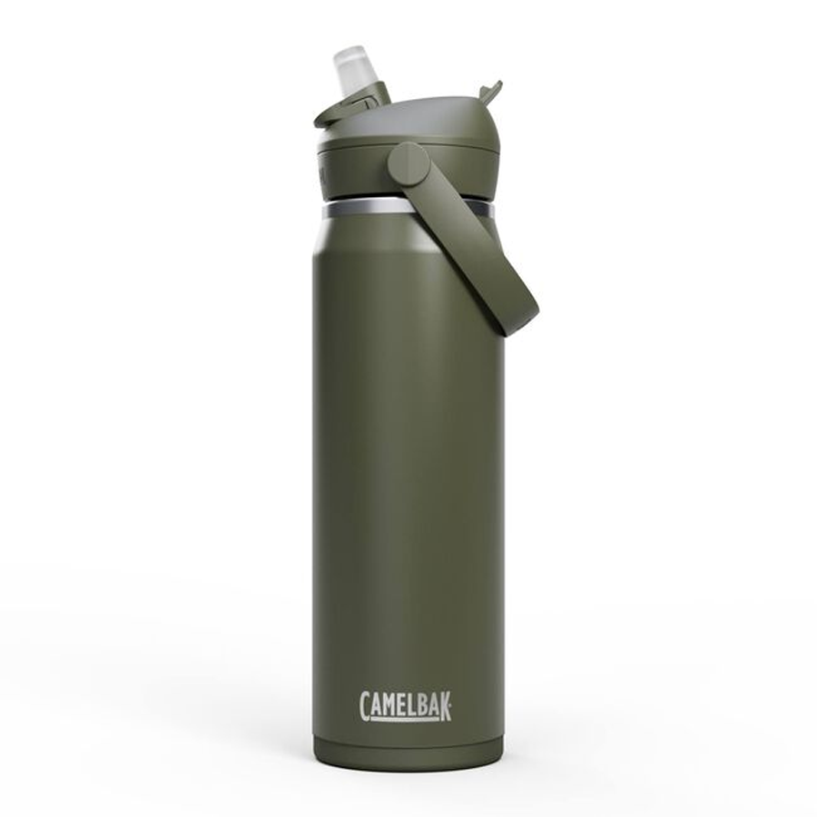 Thrive™ Flip Straw 25oz Bottle, Insulated Stainless Steel