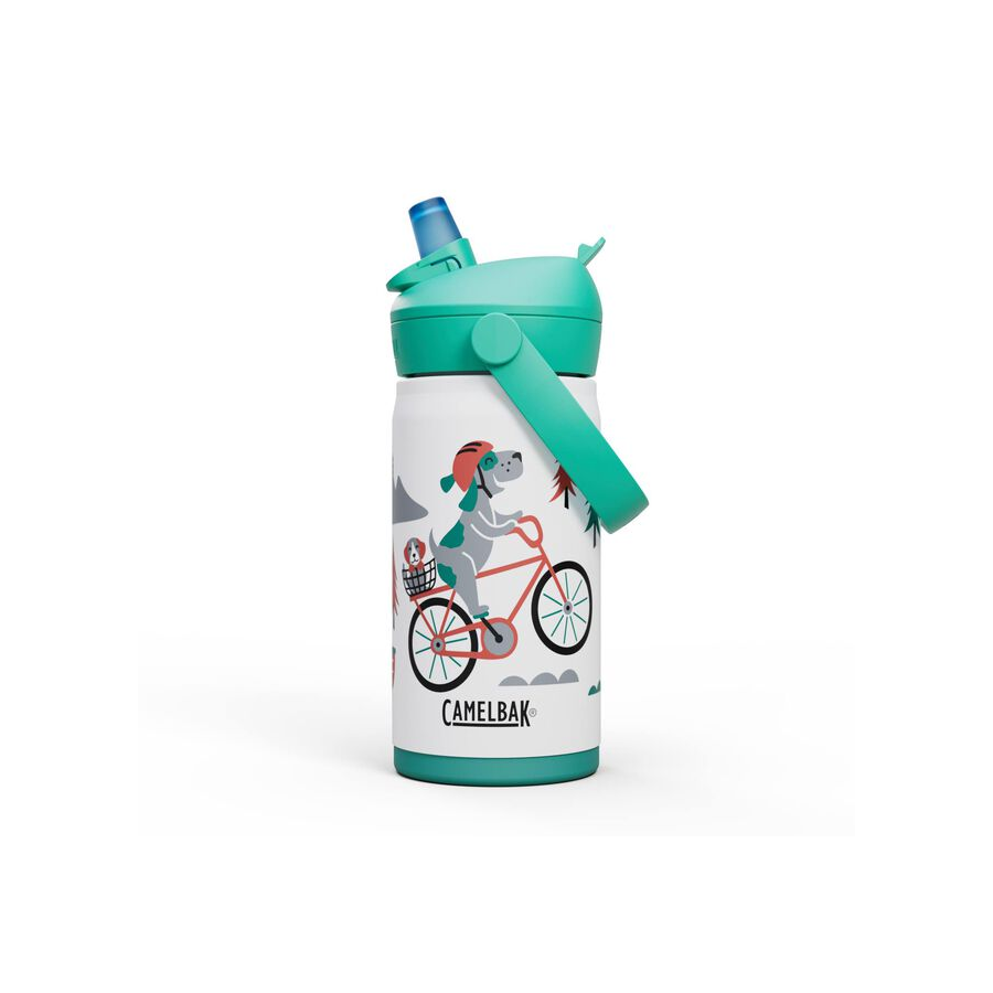 Thrive™ Flip Straw Kids 12oz Bottle, Insulated Stainless Steel